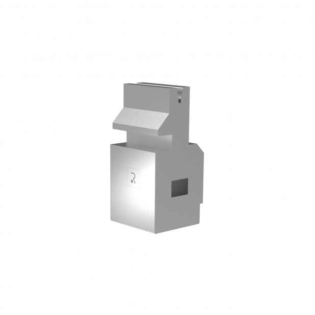 Pneumatic Hemming die R1 European type with total height=110mm, α=30°, Radius=1,5mm, Material=42Cr, Max. loa