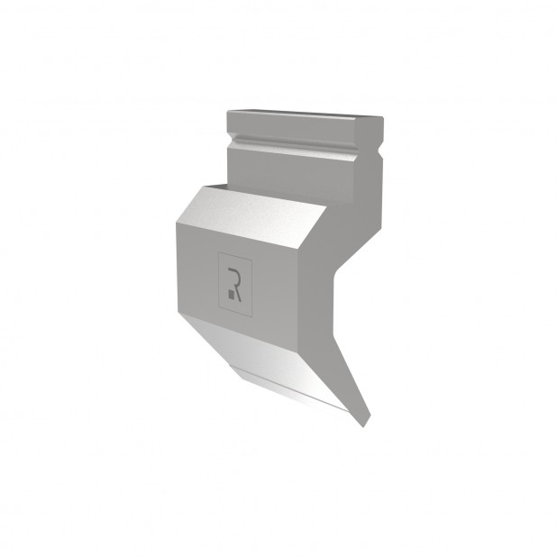 Punch R2 type with Working height=120mm, α=86°, Radius=1mm, Material=42Cr, Max. load=800kN/m.