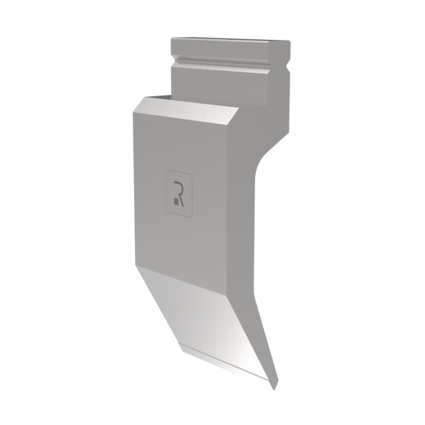 Punch R2 type with Working height=200mm, α=60°, Radius=1mm, Material=42Cr, Max. load=700kN/m.